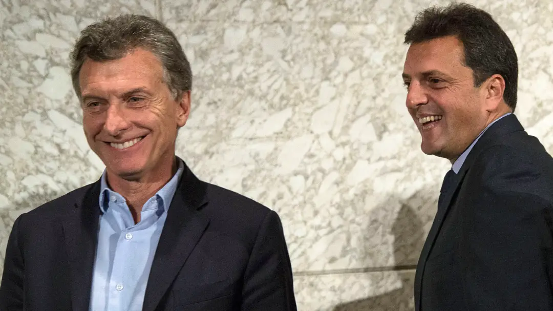 mauricio macri y sergio massa