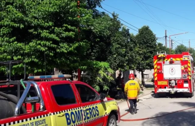 bomberos de la policía