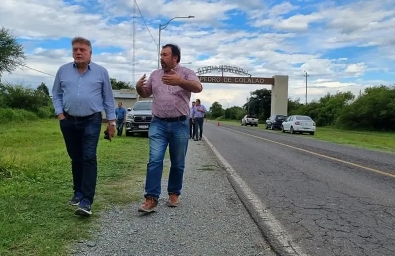 San Pedro de Colalao esta listo para inaugurar nueva iluminacion en su acceso