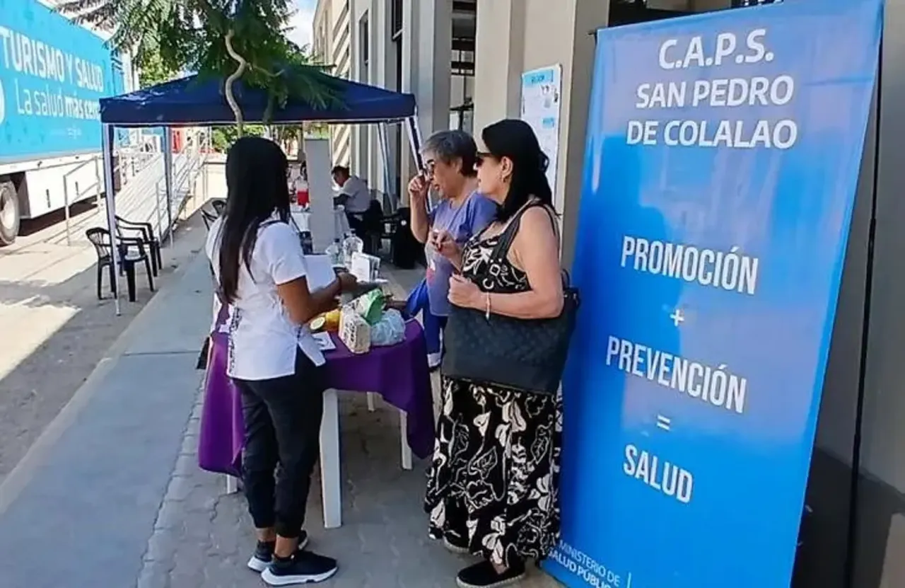 San Pedro de Colalao recibio operativos de salud y realizo controles a mas de 110 personas