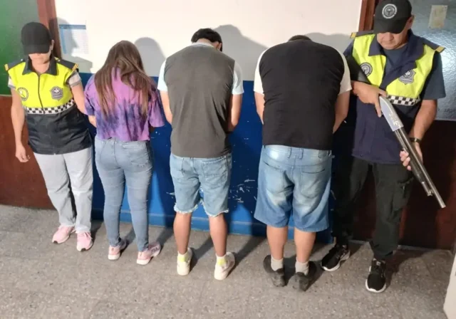 se entregaron los agresores del cobarde ataque al policía