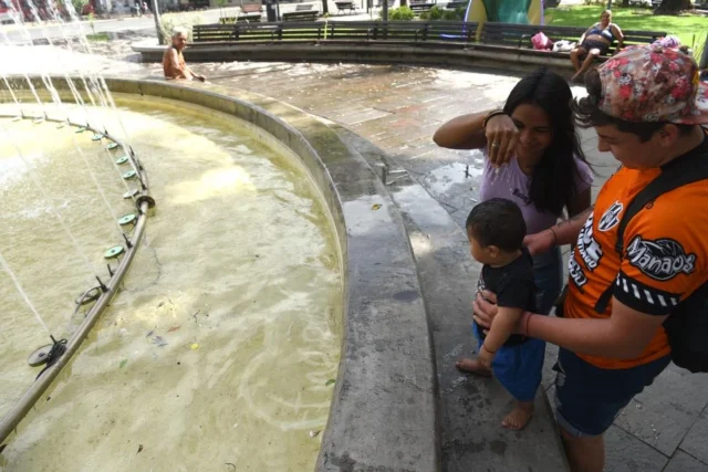 fuente día de calor