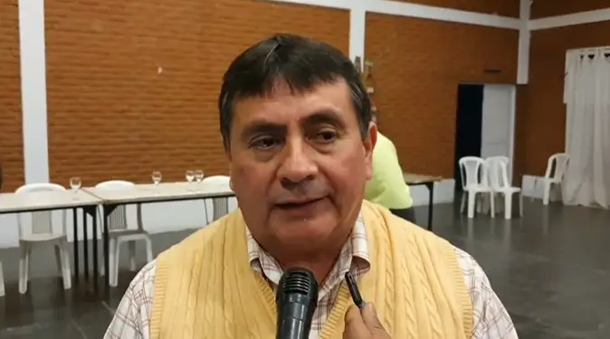 luis campos, intendente de alberdi