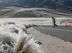 rutas de montana con hielo y nieve vialidad alerta por condiciones peligrosas en la 307 y otras vias